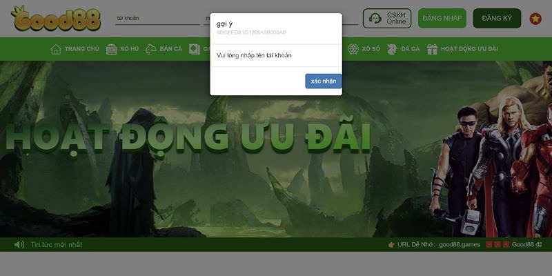 Hướng dẫn đăng nhập Good88 dễ dàng nhất
