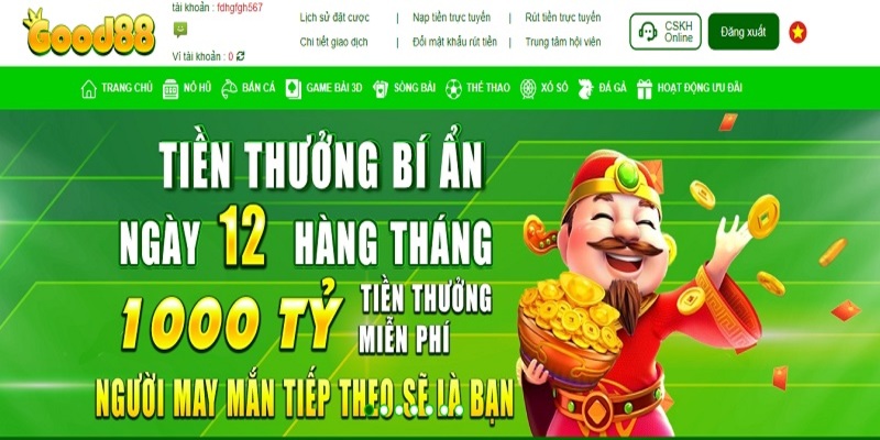 Cách để bạn dễ dàng nhận biết trang web chính thức Good88